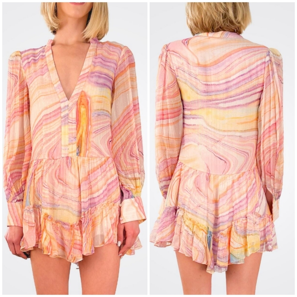 NWT Rococo Sand Eira Mini Dress
